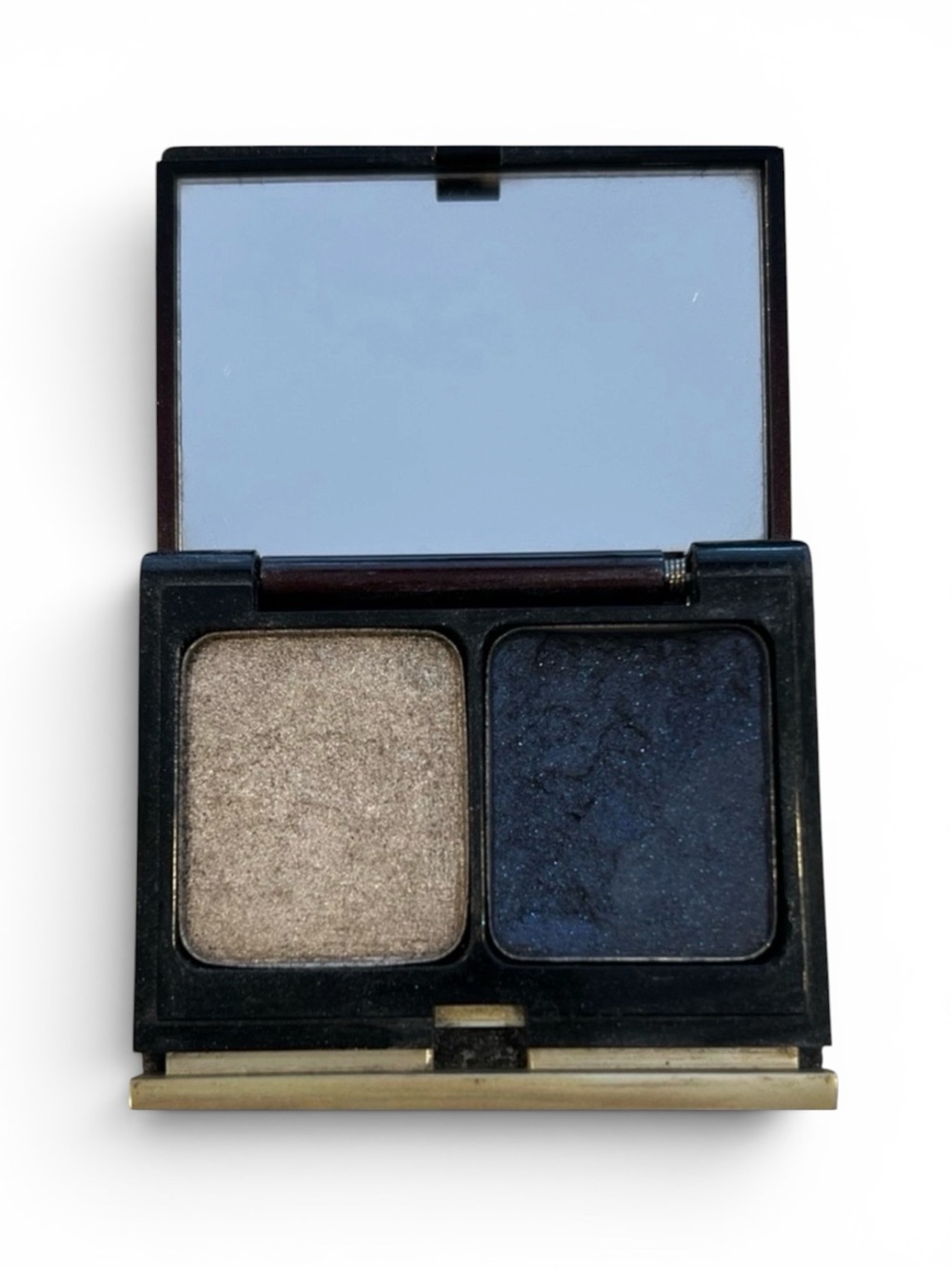 Kevyn Aucoin The Eye Shadow Duo #206 Taupe Shimmer / Blackened Blue